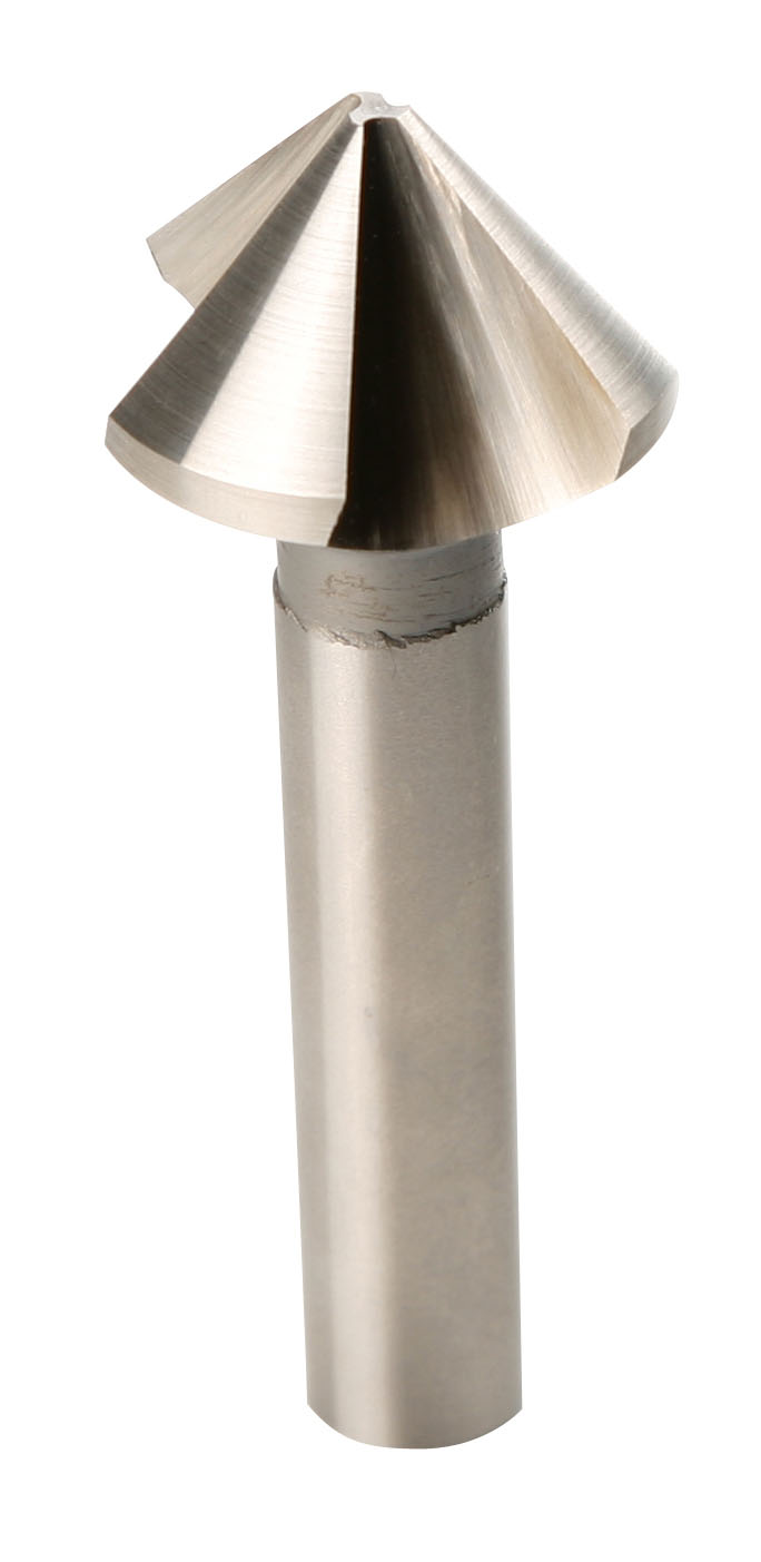 Fraise conique à métaux 90° DIN 335C HSS D. 10.4 x Lt. 50 x Q. 6 mm -  AY901040 - Labor